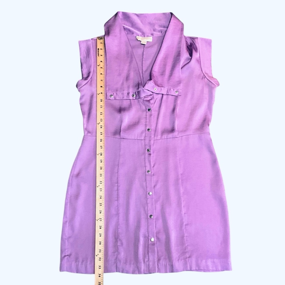 Michael Kors Lavender Mini Dress - Picture 9 of 14